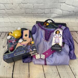Disney Wish Asha Halloween Costume Dress and Accessories Pack